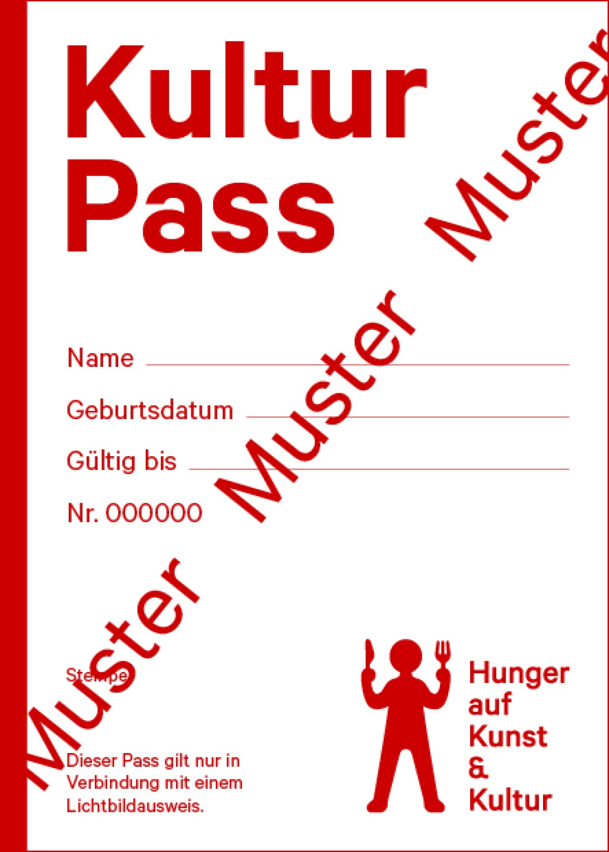 Musterabbildung eines Kulturpasses
