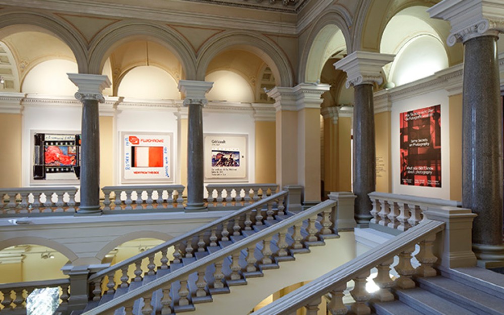Ausstellungsansicht
                                                im Francisco Carolinum