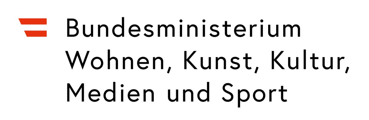 Logo
                                                         des Bundesministeriums für Wohnen, Kunst, Kultur, Medien und Sport