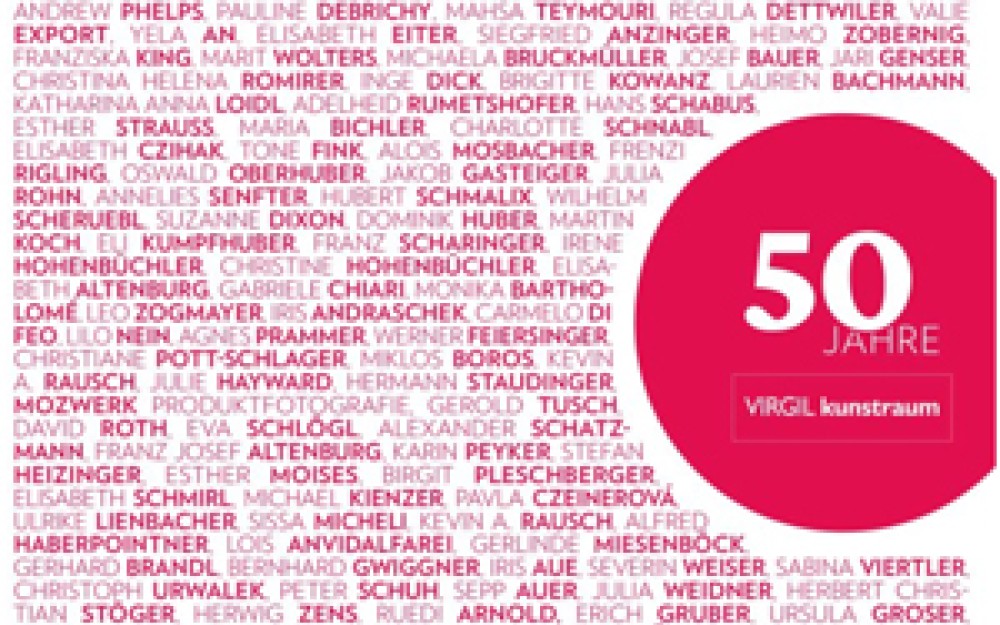 Sujet 50
                                                Jahre Kunstraum St.Virgil